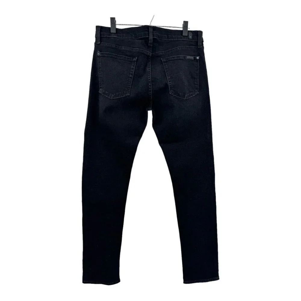 7 For All Mankind Paxtyn Slim Skinny Jeans 34x33 NWT - Picture 4 of 8